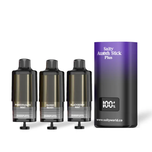 Salty Aurora Stick PLUS Pre-filled Kit